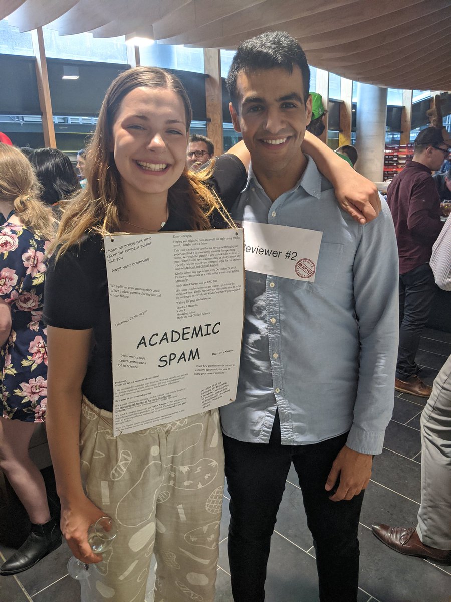 Paulina Koszalka (@_pkoszalka) on Twitter photo <a href="/TheDohertyInst/">Doherty Institute</a> end of year party. The theme is heroes vs villians... <a href="/SalehAlquethamy/">Saleh Alquethamy</a> and I came as academic spam emails and reviewer #2 (villians of course!?) <a href="/TheDohertyInst/">Doherty Institute</a> end of year party. The theme is heroes vs villians... <a href="/SalehAlquethamy/">Saleh Alquethamy</a> and I came as academic spam emails and reviewer #2 (villians of course!?)