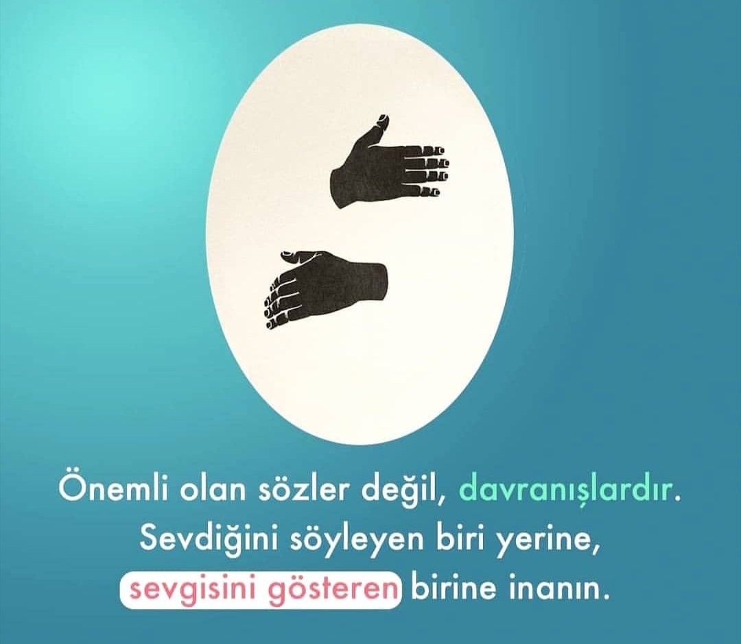 Kharab_'s tweet photo. Önemli olan sözler değil davranışlardır.
#Sevdiğini söyleyen biri yerine, #sevgisini gösteren birine #inanın. https://t.co/Uda14ibEfI