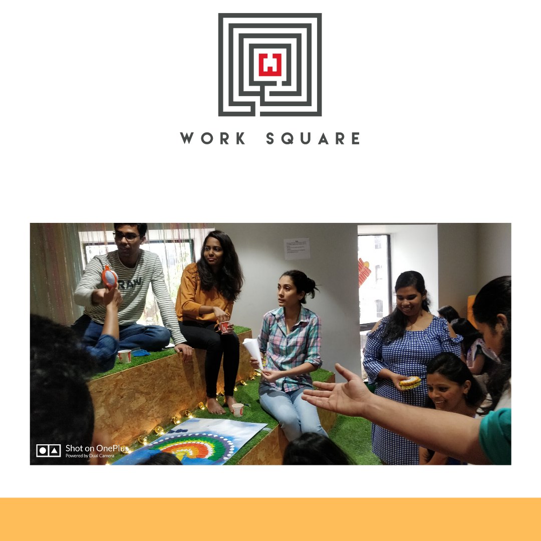 WrkSqr's tweet photo. Teamwork makes the dream work 
#worksquare #mumbai #coworking #coworkingspace #worksquaremumbai #teamwork #DreamTeam https://t.co/QgbOqU9sgS