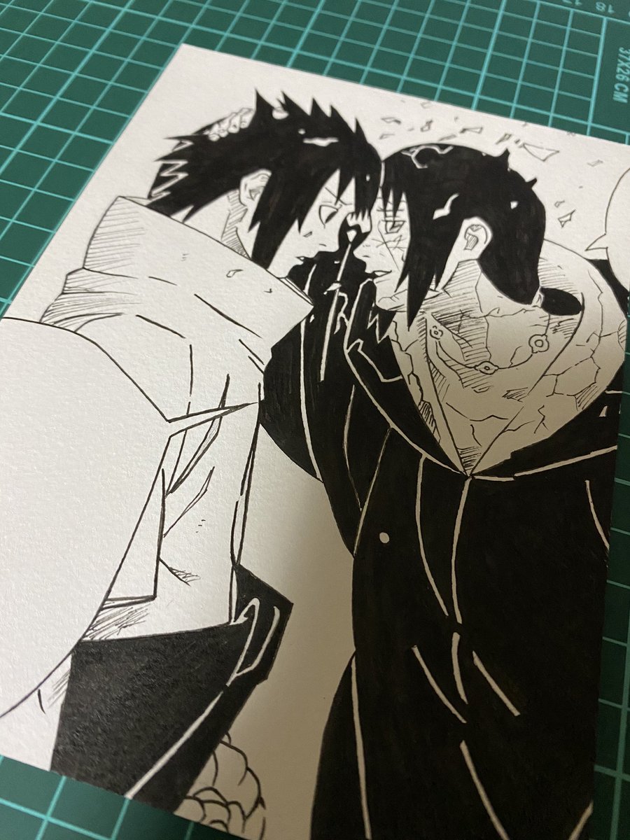 Reiji サスケとイタチ Naruto ナルト 模写 イラスト 漫画 イラスト好きと繋がりたい アニメ好きと繋がりたい 絵描きさんとつながりたい Anime Manga Sasuke Itachi T Co Xxlibgmtxr Twitter