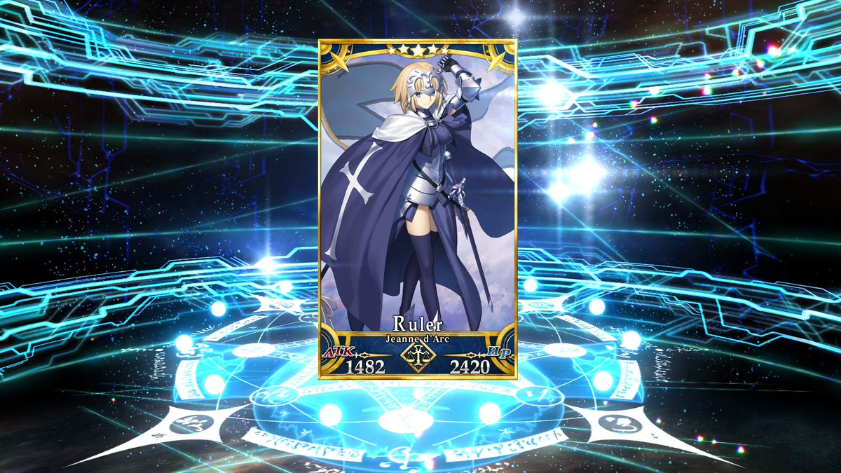 Katsureki's tweet photo. I am very happy to see you in Chaldea, Jeanne 😌
#FateGO #FGO #FGOEN https://t.co/SgNGJi0i5a