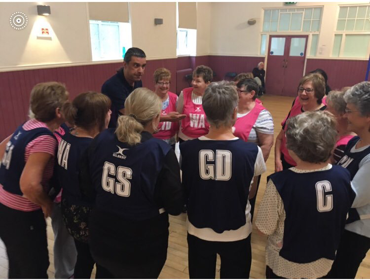 sportscotland's tweet photo. SPORT FOR ALL | Women and girls get active through walking netball in Clackmannanshire 👏
Read more at #SportFirst 👉 https://t.co/mJVtN3cfve
#SportForLife https://t.co/M2sovUTiVm