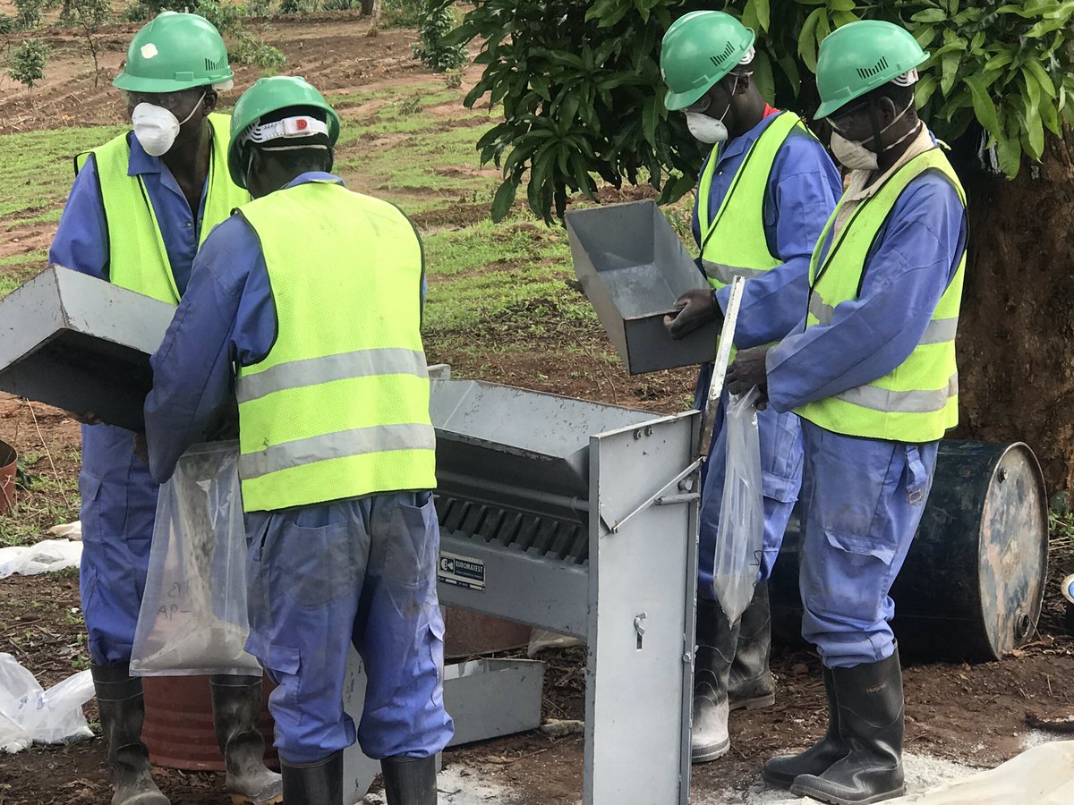 Force_ASX's tweet photo. Sample preparation continuing today on site at the Tshimpala Project.  

Read yesterday’s announcement here: https://t.co/5iDP7ebKmb

#4CE https://t.co/4F88xBmEfS