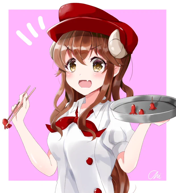 タコさんウインナー食べたい
#まちカドまぞく 