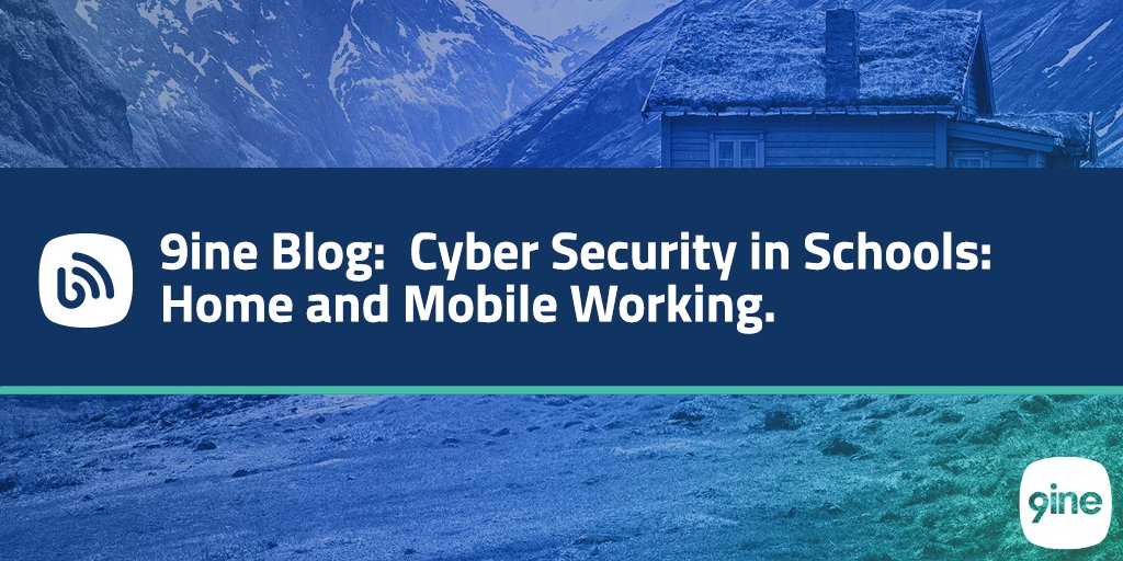 9ineConsulting's tweet photo. Providing your staff with clear guidelines around acceptable remote use (for example: which networks are and are not safe to connect to, how they should connect and applying the appropriate security controls), is vital in protecting your school’s assets. https://t.co/1ujrefEZFb https://t.co/7q2pn9Mlcj