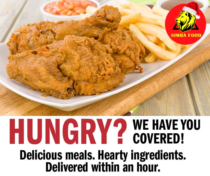 SimbaFood's tweet photo. Order online, We deliver!
Download our FREE app:
Android: https://t.co/cqBNf2JMM7
IOS: https://t.co/SabY0pclZE
Call: 0752724006 / 0755818187 https://t.co/G1W7lZx3zL