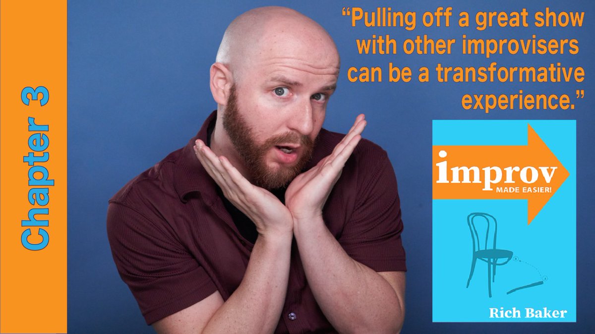 BoostImprov's tweet photo. I want *you* readin this to buy Rich Baker's new improv book:
"Improv Made Easier"
Here is the link to his website that has the ability to order his book at the top:
https://t.co/ddtorQGtVR.
#RichBaker #ImprovBooks https://t.co/FHKUdfaRJZ