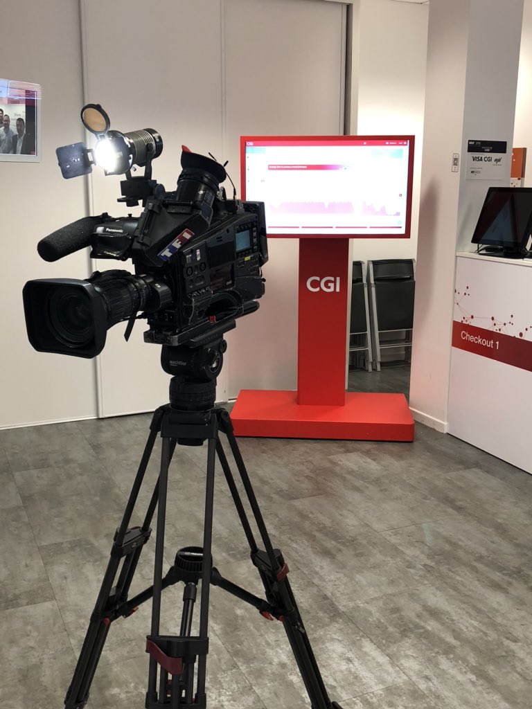 Rendez-vous au JT de 20h <a href="/TF1/">TF1</a> pour découvrir le magasin du futur powered by <a href="/CGI_FR/">CGI en France</a> #Lille