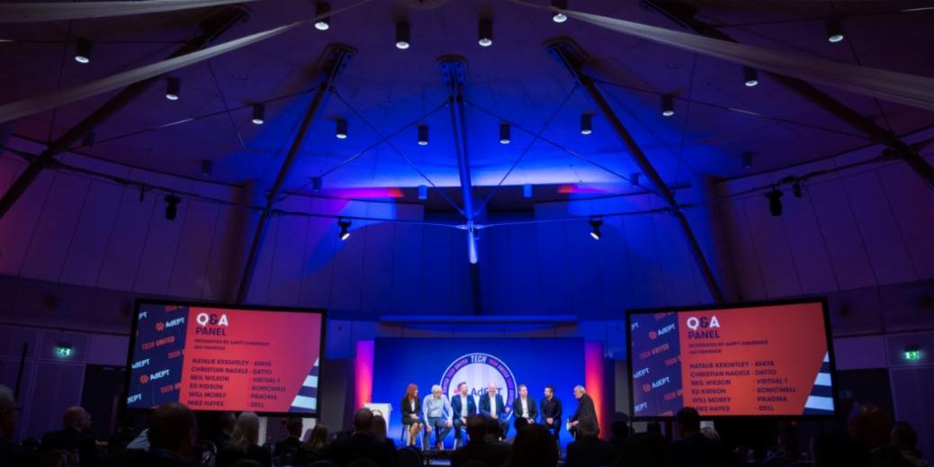 A couple of weeks ago we hosted the <a href="/AdEPTTechGroup/">AdEPT Technology Group</a> for their #TechUnited conference.

Check out a few pics from their event and see how they brought the space alive!

We're happy to speak to you about how we can help you plan your perfect event, just get in touch today.