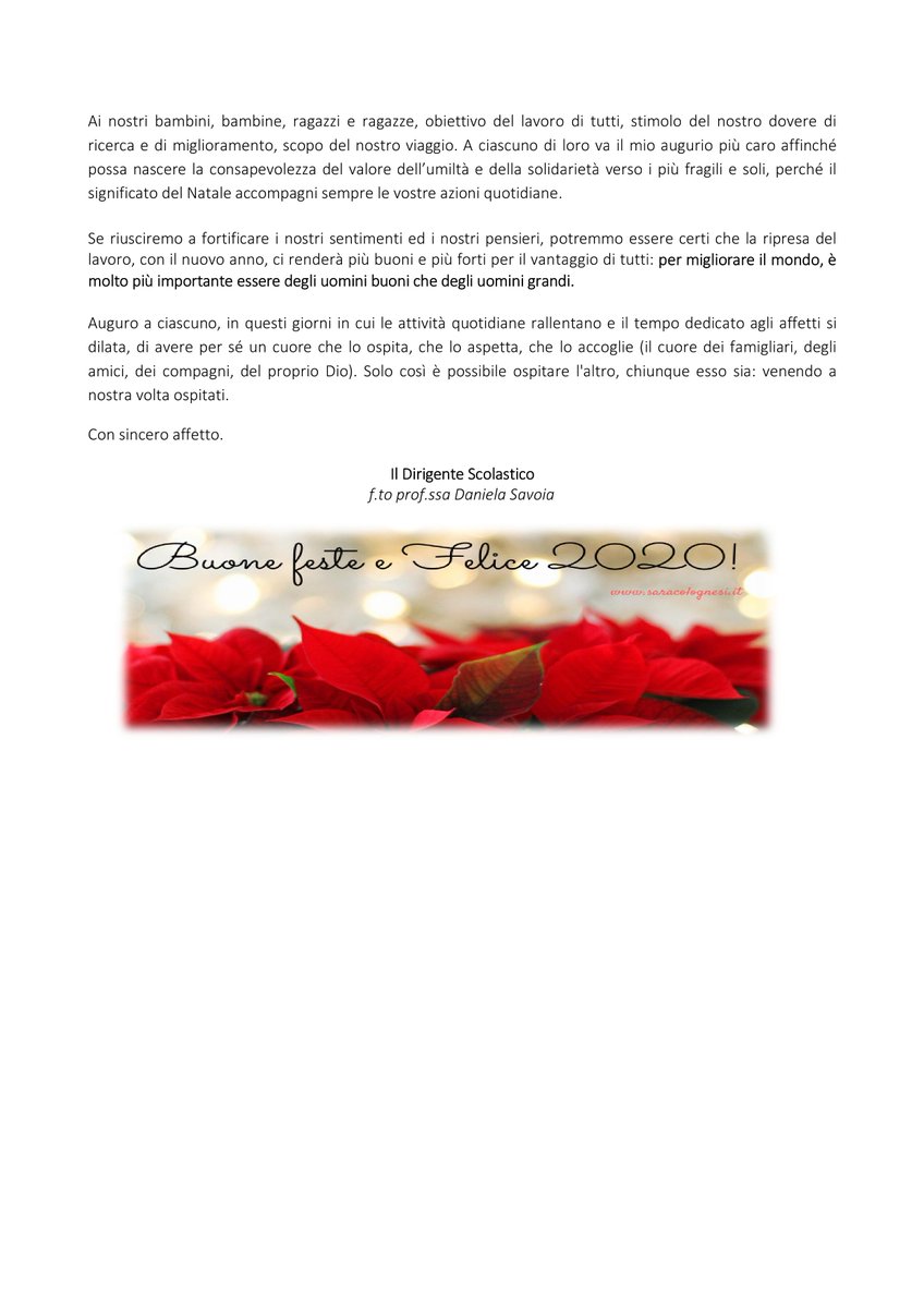 Auguri di Buone Feste