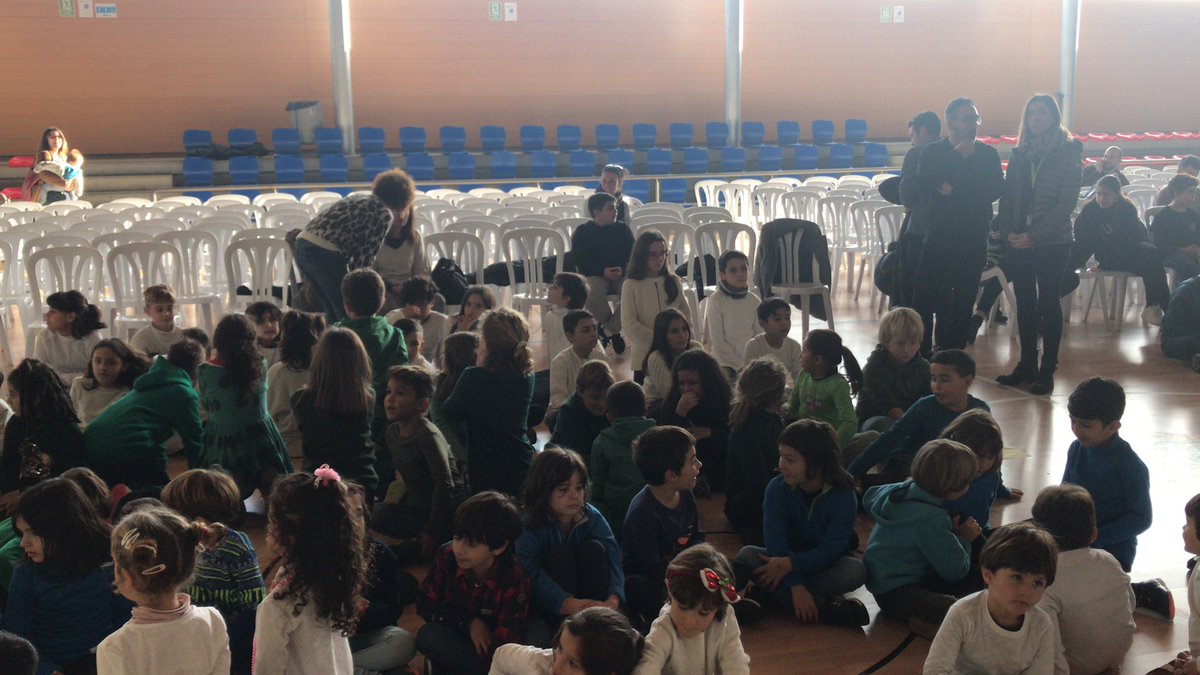 natmilri's tweet photo. Ja estem a pint de començar! #concert de nadalESF Caldes d’Estrac https://t.co/JOU8w4jaXr