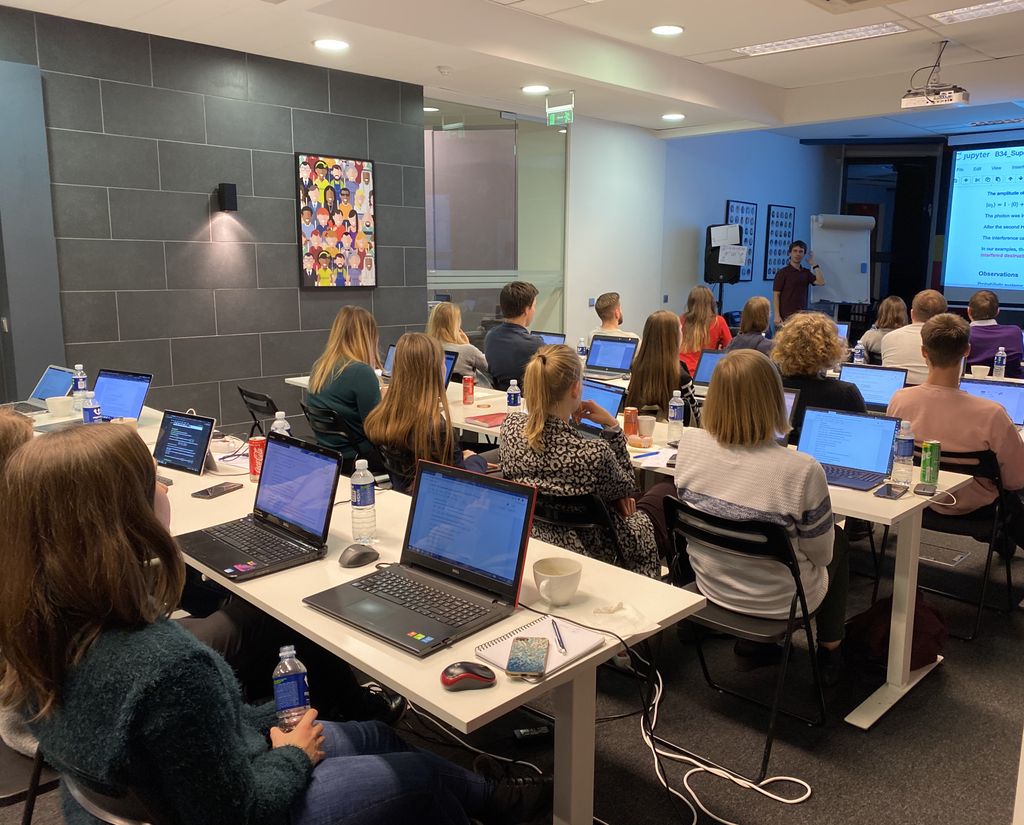 vlngirlscode's tweet photo. This weekend was legendary! The longest VGC workshop &amp; the first Quantum Computing workshop in Lithuania took place! Thanks to @QLatviaSoftware and Tesonet who made the event possible. Read what we've discovered here: https://t.co/pVzKK68OeA https://t.co/S85yPCGxWr