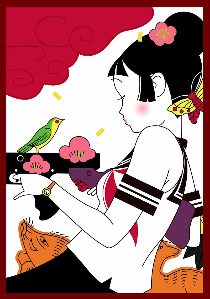 美人画集 林静一 Gakken 学研 初版 （赤色エレジー 小梅ちゃん） 林静