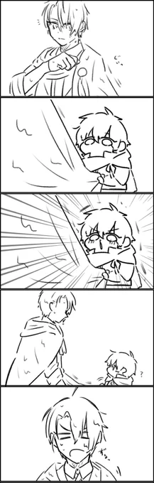 #無言で途中放棄した作品をあげる見た人もやる
夏頃に描いてた長義くんにかまって欲しいちっちゃいまんばちゃんの話だったもの
⚠️幼児化 