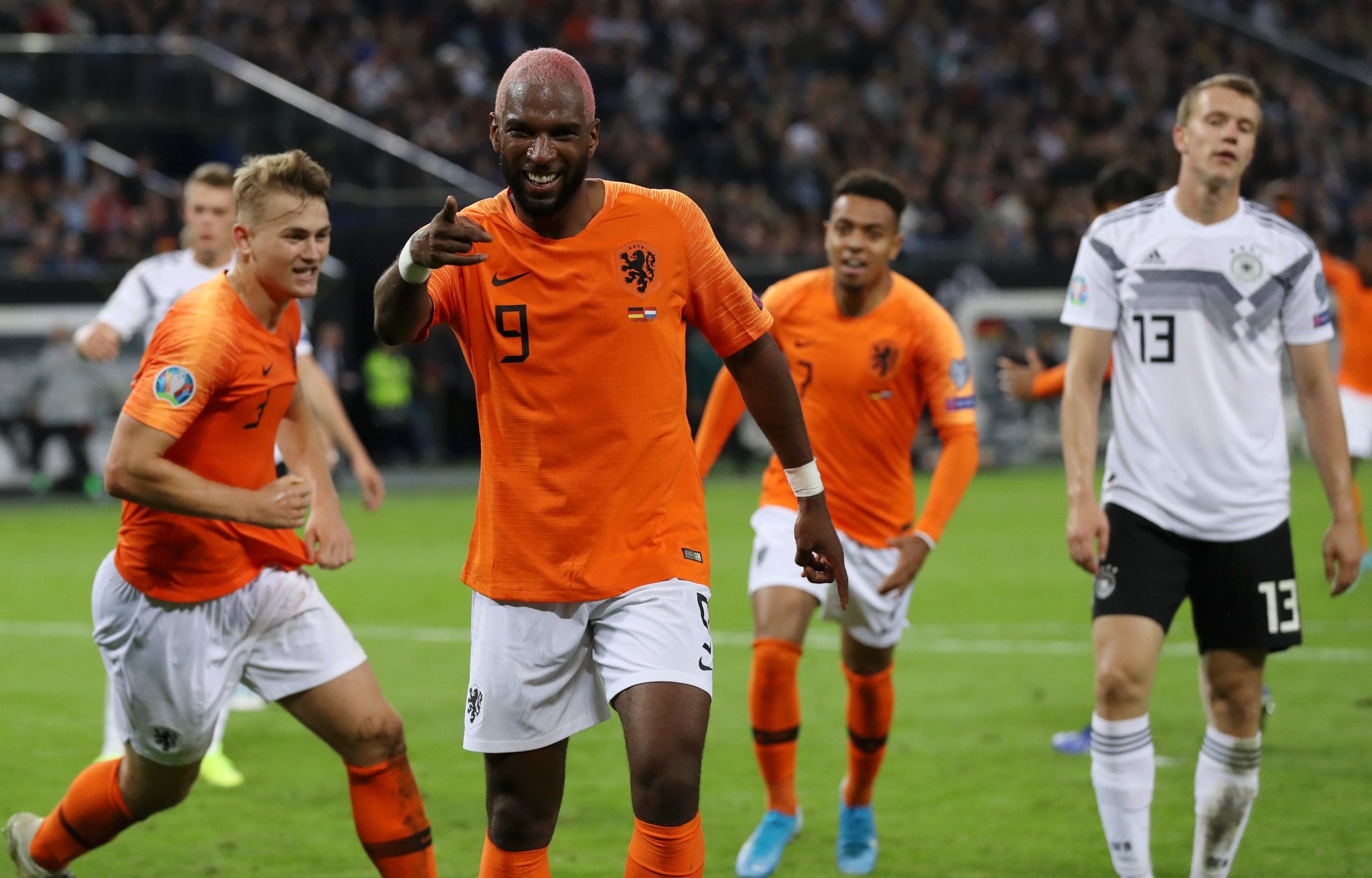   Babel with Netherlands = 6 3   1 0  Happy birthday, Ryan Babel  