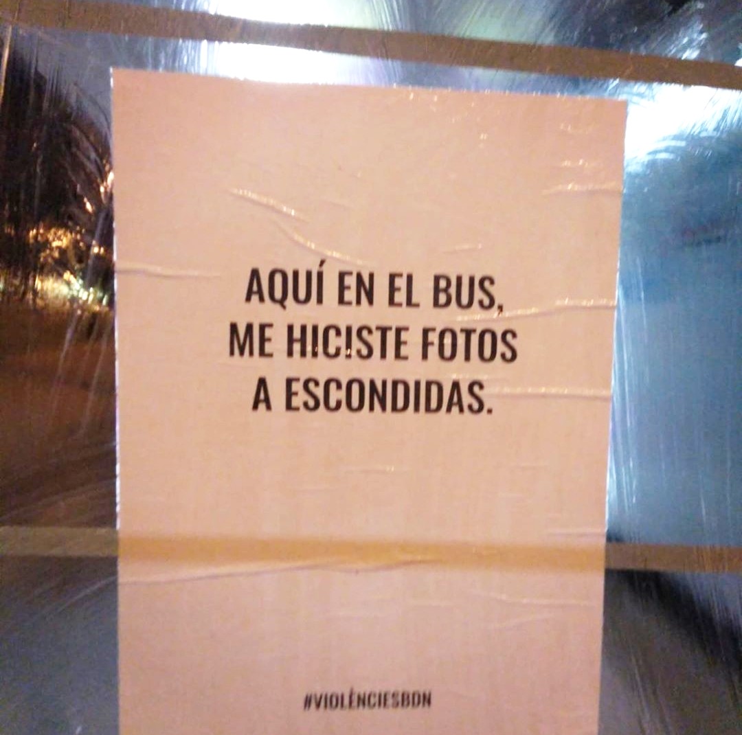 Locarconio's tweet photo. 🔴 Las calles y rincones de Badalona tienen memoria gracias al
@blocvioleta

#Badalona
#ViolènciesBDN
#ViolenciasBDN

#ElVioladorEresTú https://t.co/Dmy6KGepDU