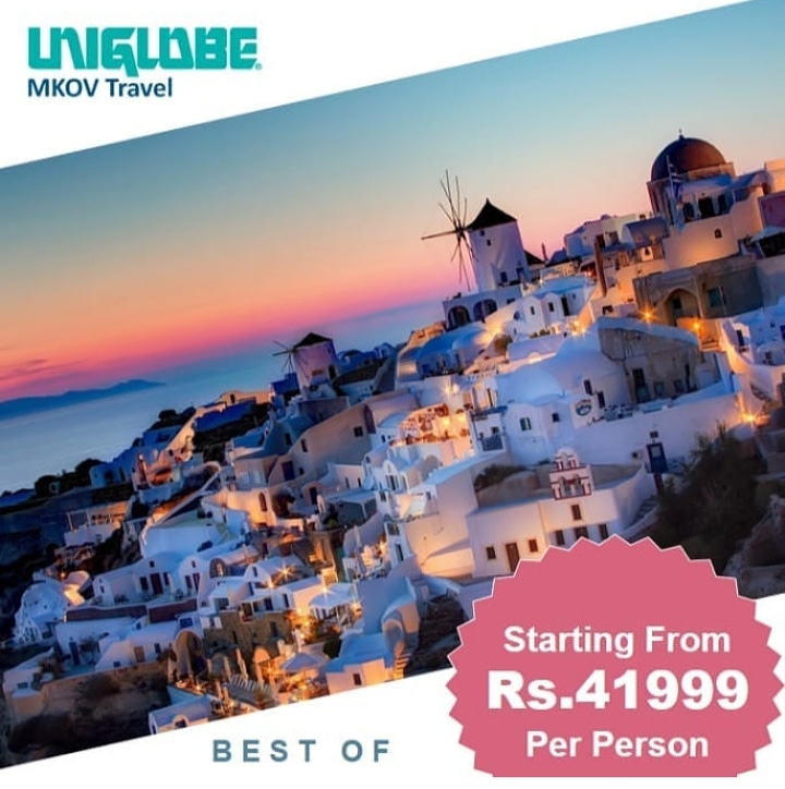 Uniglobe_mkov's tweet photo. Best of #Greece Explorer Package
Starting from Rs.41,999/- PP
T&C Apply
UNIGLOBE MKOV Travel
πhttps://t.co/p2fkyZ0NqB
π§Info@uniglobemkov.com
π8010700700
#travel #trip #uniglobe #mkov #uniglobemkov #flights #hotels #visa #insurance #india #travelmanagement #vacation #holiday https://t.co/KVnGLtLwBv