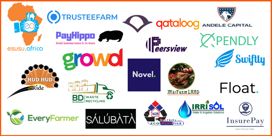 Wimbart's tweet photo. Congrats to the #Afritech19 cohort - the future of African tech!
#GrowdGlobal #PayHippo #Ecoplastile #Salubata #Qataloog #EveryFarmer #IRRISOL #Trusteefarm #Novel #Xpendly #JustFloat #Andele #BorlaDaakye #Peersview #MaiFARMLAND #InsurePay #HudHud #Swiftly #Esusu
@DiNNAfrica https://t.co/7zUNhC4J4l