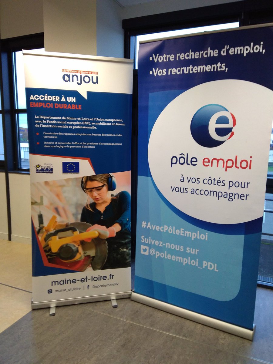 EmilieLimat's tweet photo. #avecpoleemploi ce matin, bilan de l'expérimentation Cap vers l'entreprise. Pitch des27 talents en présence de nos employeurs partenaires: Adecco, la régie de quartier de Trélazé, la régie de quartier d'Angers,  XPO logistique. @Maine_et_Loire https://t.co/TOMyHNAPnG