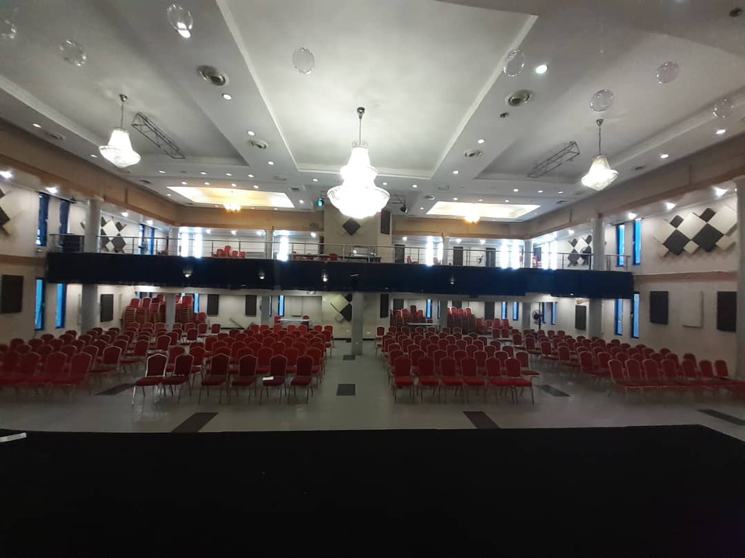 GoodguySteph's tweet photo. Havilah Event Centre Yaba just gave us their hall for free. ๐ Thank You. #SupportAwidow https://t.co/CVBxJmcPyN