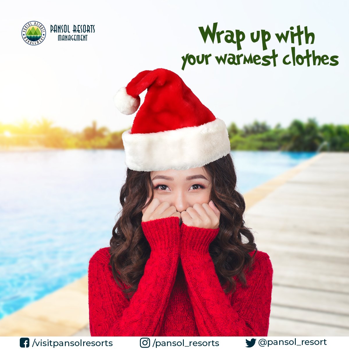 LagunaResortsPH's tweet image. Few days left before Christmas! Are you going out to celebrate? Make sure to check all the things you need! Never forget to have enough clothes to warm you up this season.

Visit pansolresorts.ph/private-resort…

#REALPansolResorts #PansolResortsPH #REALHolidaysPansolResorts