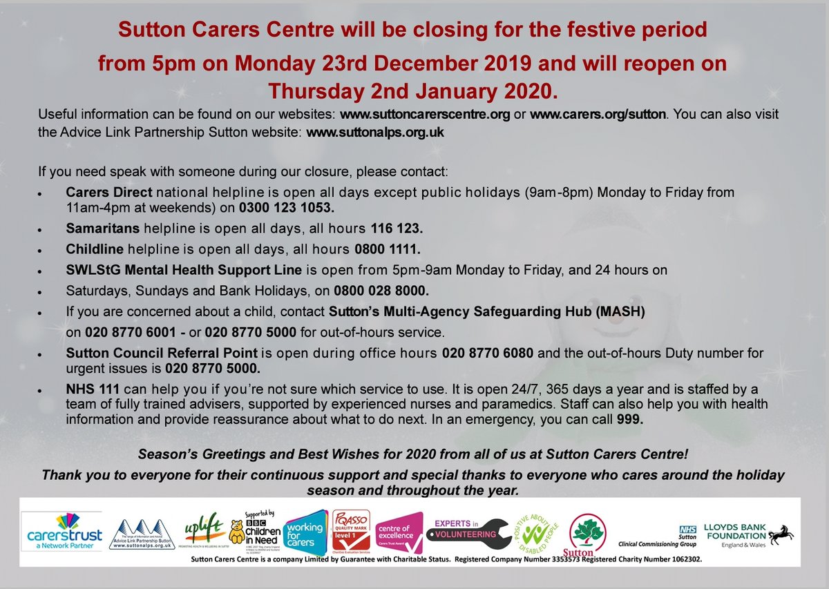 Sutton Carers Centre tweet media