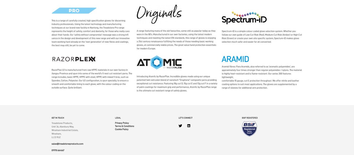 Are you a distributor of #PPE in Europe? Check out our website: ow.ly/8fte50x7K0w

We'll be adding new features over the next few weeks, including details of new products, helpful glove selection tools, industry-related articles and much more!