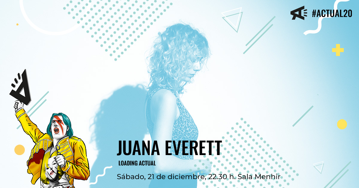 ActualFestival's tweet photo. Este sábado vuelve #LoadingActual con la actuación de @juanaforeverett en la Sala @menhirbarcopas.
🎟5€ en taquilla.
📢 https://t.co/HMBiP43l1b https://t.co/8vxV7Vgn0e