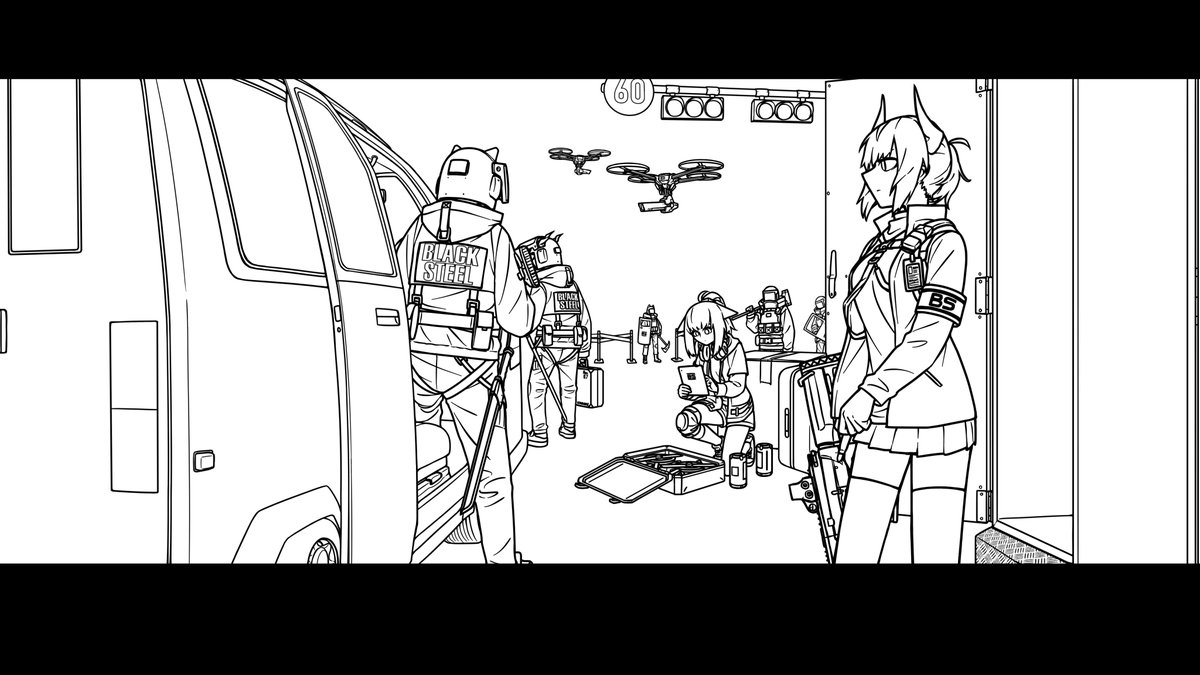 Riskam 「Reunion Movements #Arknights #明日方舟 #명일방주 」NeonFloydの漫画