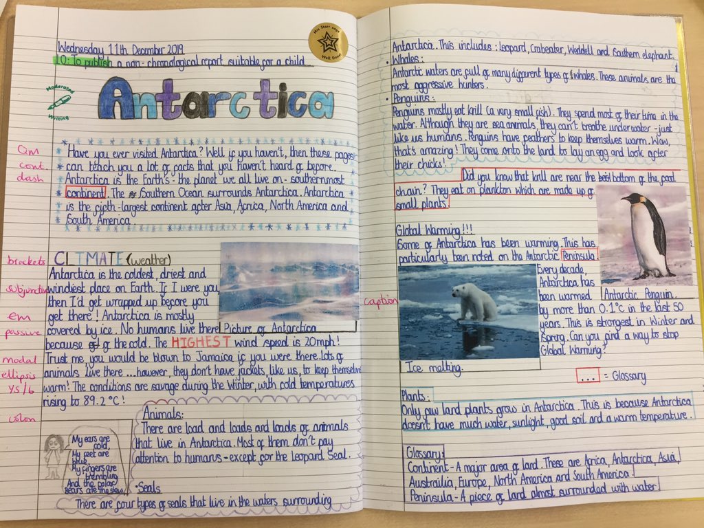 MontyTFW's tweet photo. What a pleasure it is to look through these non chronological reports. The first target audience: children; the second target audience: adults. Outstanding work! @PieCorbett @Talk4Writing @AETAcademies @MontyAcademy @PercyShurmerAET @corbett_pie https://t.co/0BReIhQXIa