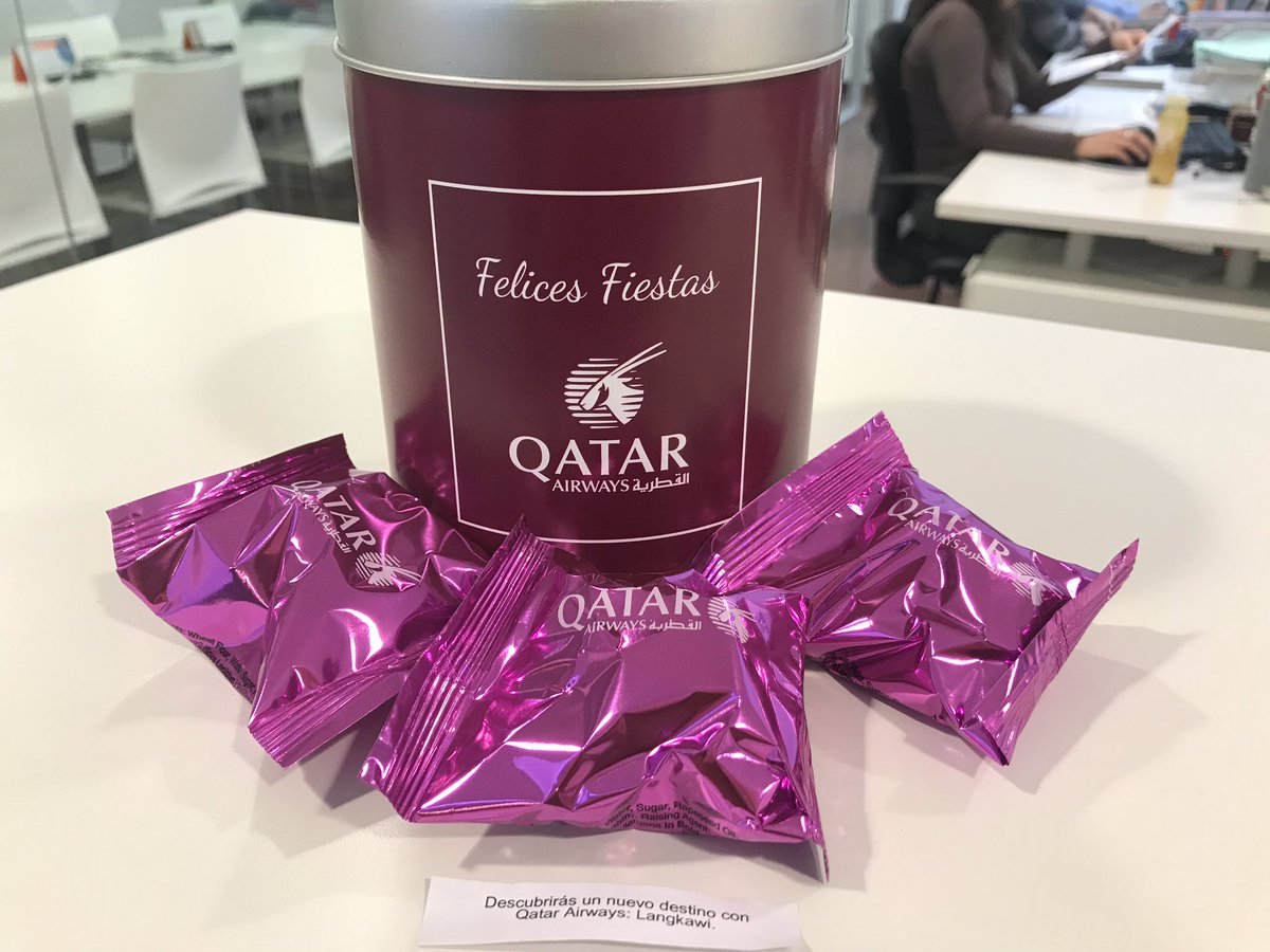 BestoursViajes's tweet photo. ¡Muchas gracias a @qatarairways por estas galletas de la suerte! Y felices fiestas!🎁🎄 https://t.co/aIzKnbtTbJ