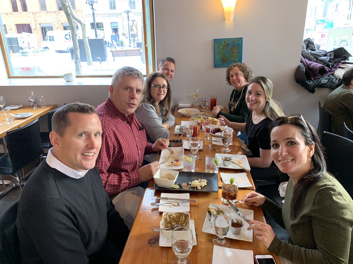 Festive Holiday lunch with the best team in the world! Happy Holidays