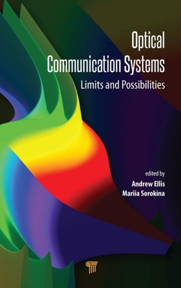 Our Senior Research Fellow, Dr Filipe M. Ferreira, has contributed a chapter 'Spatial multiplexing: Modelling' to a book entitled 'Optical Communication Systems: Limits & Possibilities'. Focus is on the #capacitycrunch & the performance of #opticalfibres: bit.ly/2Ze9hJf