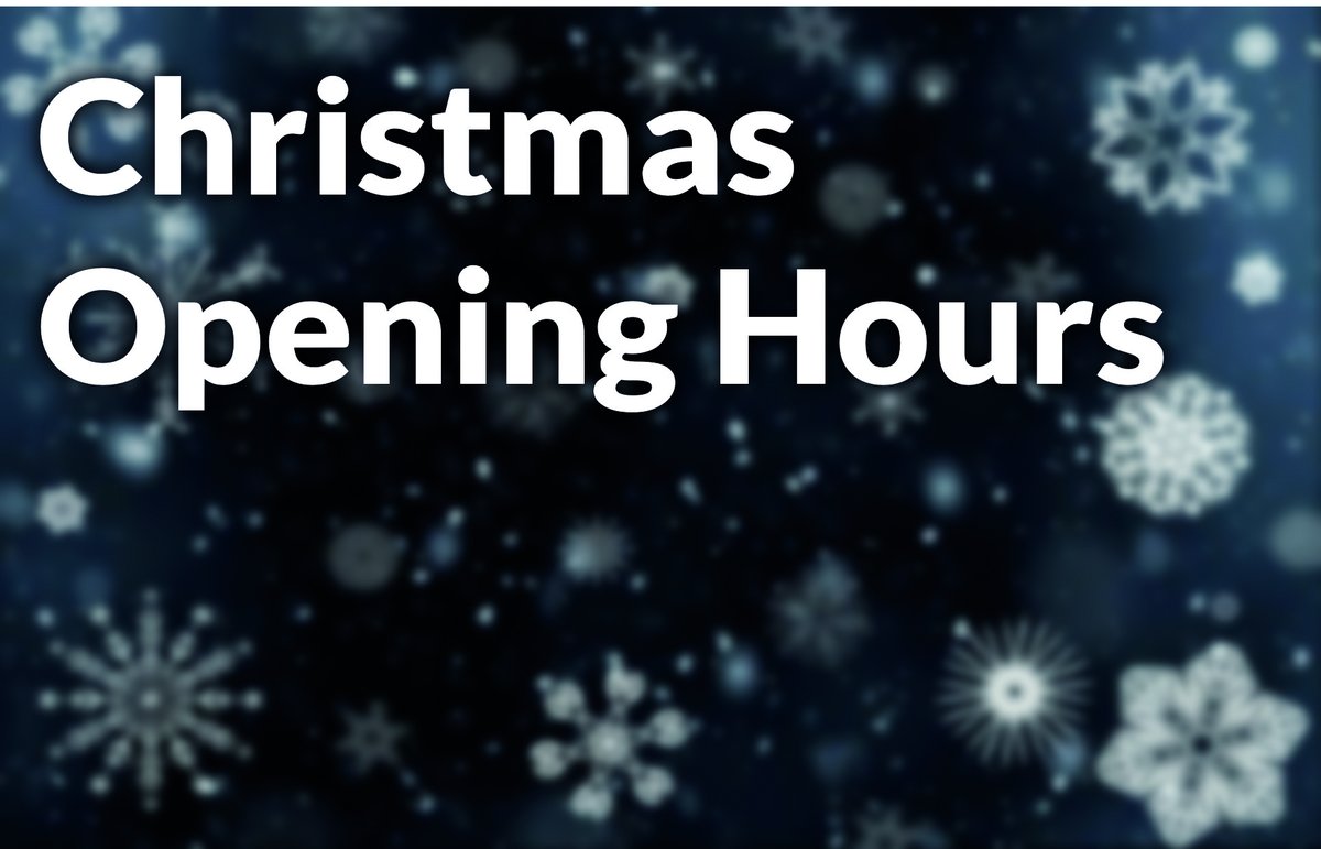 FerniteSheff's tweet photo. We close for the Christmas break tomorrow at 3.45pm. 

We re-open again on Thursday 2nd January 2020 at 8.30am.

The whole team at Fernite wish all of our customers, suppliers and partners a very happy Christmas and we look forward to working with you in the new year.

#sheffield https://t.co/mwxQrBthmI