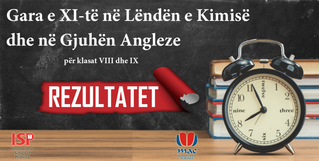 ispkosova's tweet photo. Rezultatet e Olimpiadës së X-të në Lëndën e Kimisë dhe në Gjuhën Angleze https://t.co/cS6yrSRy7T https://t.co/lPcewzMZrt