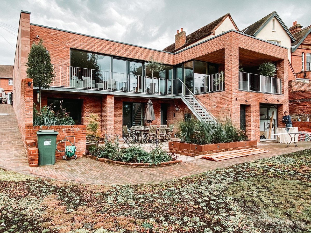 ecohausuk's tweet photo. #passivhaus newbuild project where we supplied and installed our @InternormUK #timbercomposite #windows & #doors. #internorm #no1partner https://t.co/vrjNwkGcFp