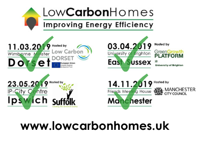lowcarbonhomes's tweet image. As 2019 draws to a close, we&apos;re looking forward to a busy 2020 with double the number of events planned - from Scotland to the South coast.  We&apos;ll be announcing them in January. Many thanks to all those who supported us in 2019 either as a partner, speaker, exhibitor or delegate.
