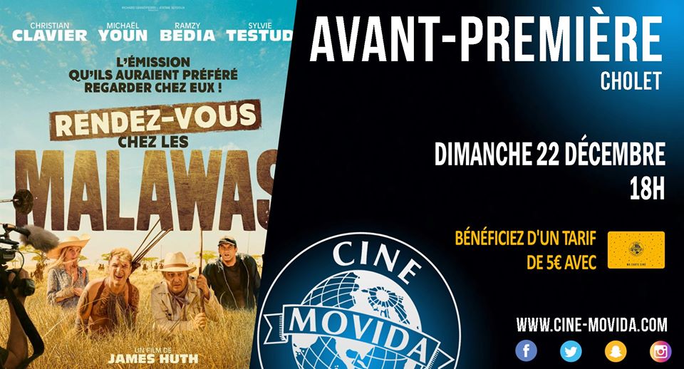 Ce dimanche 22 décembre, 18h, découvrez en AVP le film "Bienvenue chez les Malawas" !