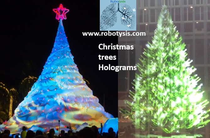max97328784's tweet photo. Our team has come to a decision after seeing how many pines are cut for Christmas and how many plastic trees are produced, we have created the first hologram Christmas tree for everyone, no extra cost for decoration. get your now! #holograms #trees #innovation https://t.co/ewObU1Eh6n