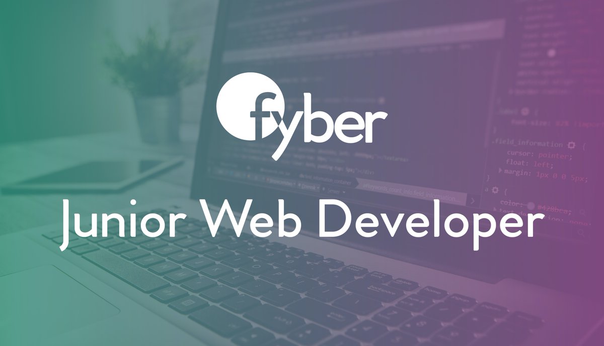 We're hiring again! 🧑‍💻

We're looking for a talented Junior Web Developer looking for a chance to grow within a thriving agency environment

Get in touch with CV's: careers@fyber.co.uk

#leedsjobs #leeds #hiring #webdeveloper #juniorwebdeveloper