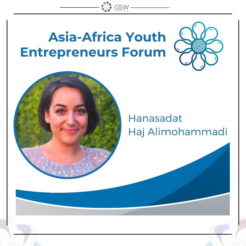 greatsilkway's tweet photo. 👥💼One of our participants in The Asia-Africa Youth Entrepreneurs Forum is Hanasadat Haj Alimohammadi from UK.
#AAYEF2019 #YEF #GSW #GSWIYU #GSWYOUTH #AZGF #ACYF #YOUNGMUSIAD #young #youth #entrepreneurship #entrepreneurs #Baku #Azerbaijan #Beijing #China https://t.co/Q7k18IoLp4