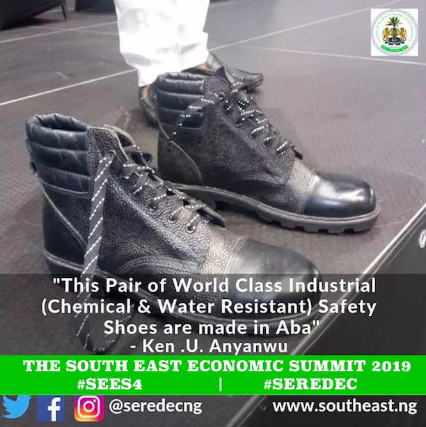 iSERVE2050's tweet photo. Complaining or Blaming is NOT a Strategy. Intentional &amp; Strategic Visioning, Ideation, Planning, Implementation, Monitoring &amp; Evaluating, are roadmaps for sustainable &amp; long-term Solutions 

These boots are symbolic for WALKING OUR TALK🔥

#SEES4 
#SEREDEC
@seredecng
#EkweNdigbo https://t.co/g5H9lLLL9r