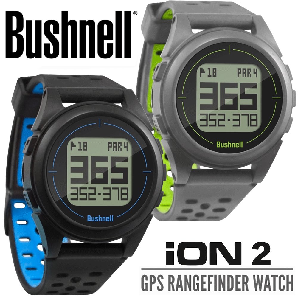 bushnell golf ion 2 gps rangefinder watch