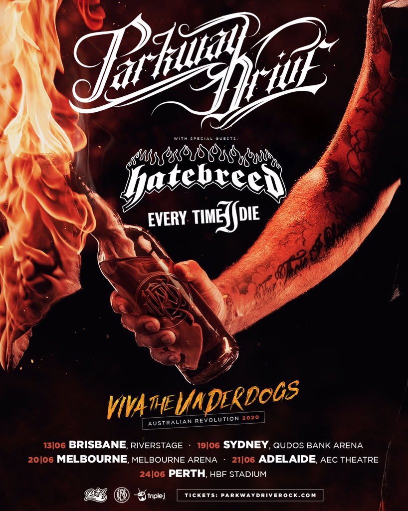 hatebreed's tweet photo. Australia! Who got their tickets?! https://t.co/x6tTR8Ucav https://t.co/b3vCiesEbu