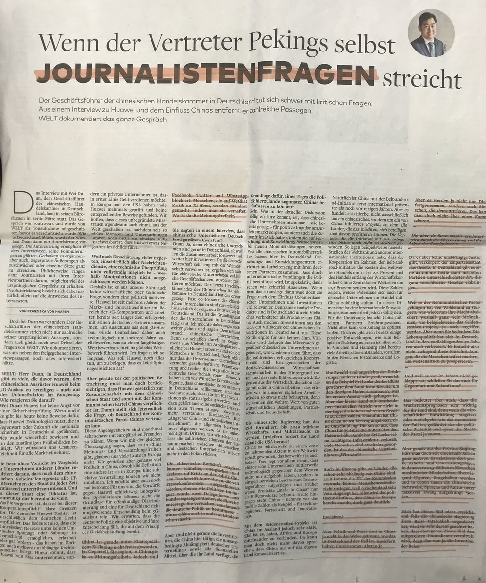 Heute in der Welt! 👏👏👏