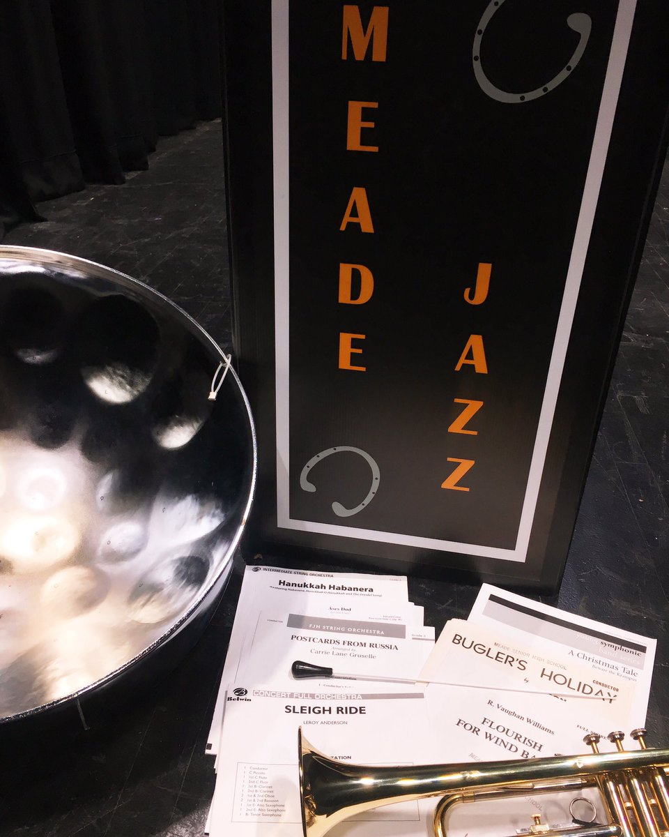 MeadeHSMusic's tweet photo. Last night wrapped our winter concert series! Congratulations to all students involved!
Feel free to share any pictures or video from the last 3 nights and tag us. 
We’ll be posting ours soon 😊❤️🎶🐴 @MusicAACPS @MeadeHSAACPS @MeadeIB @FredlriversF @AACountySchools https://t.co/lpIl6B9EMk