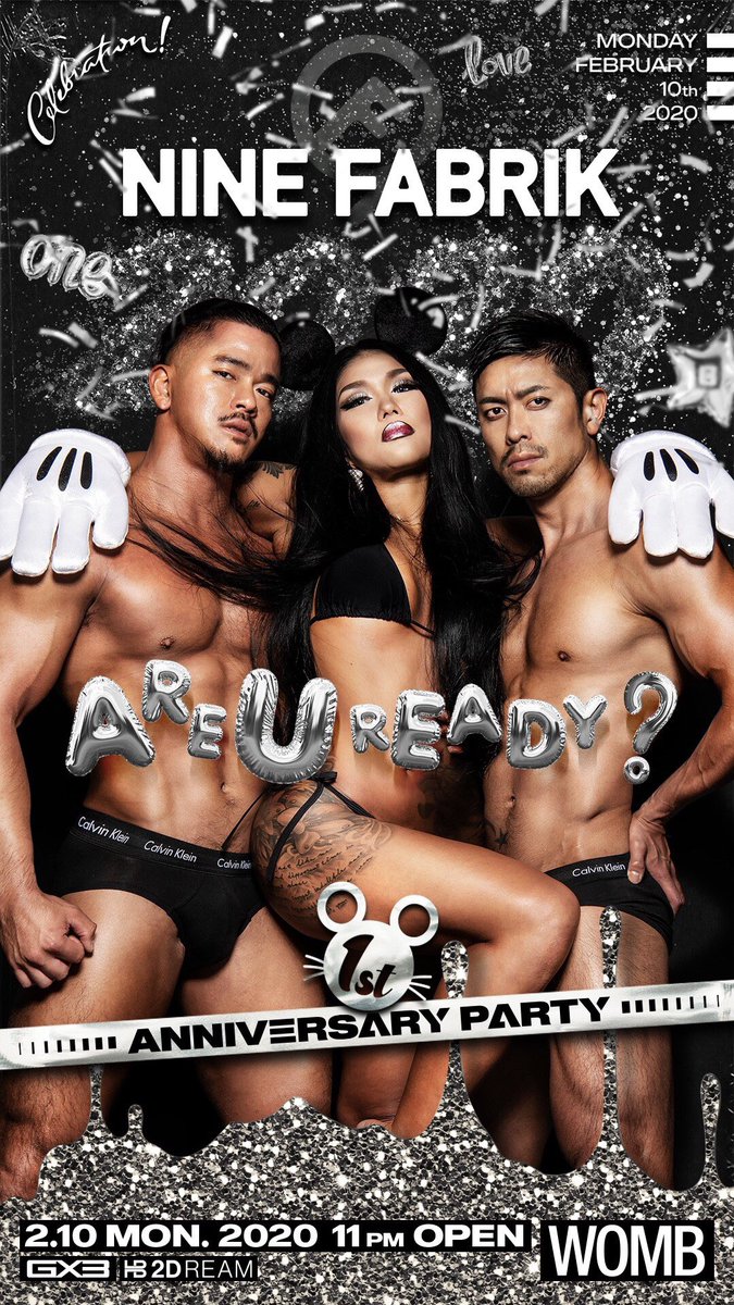 DJ_SHINKAWA's tweet photo. 2020/2/10(日)祝前日
NINE FABRIK -1st Anniversary-
の超早割りチケットが発売されました‼️
ゲストDJにGSPを招き盛大に開催されます🎉
⬇️こちらからご購入できますよ😊
https://t.co/AE0BrbsytG

TOKIO DAY2でもお馴染みの渋谷最強クラブWOMBにて開催です🔥🔥🔥
@NineFabrik https://t.co/JmBLjFhChs