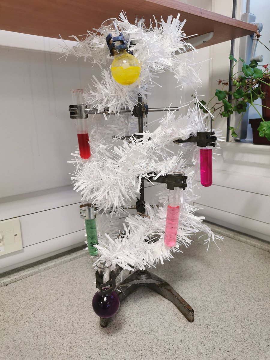 cglenscience's tweet photo. Mr Docherty and his S3 Chemistry class put their knowledge of acids and alkalis to good use yesterday to make some festive Chemist-trees! 🎄 #chemisttree https://t.co/eD2rg1jXvl