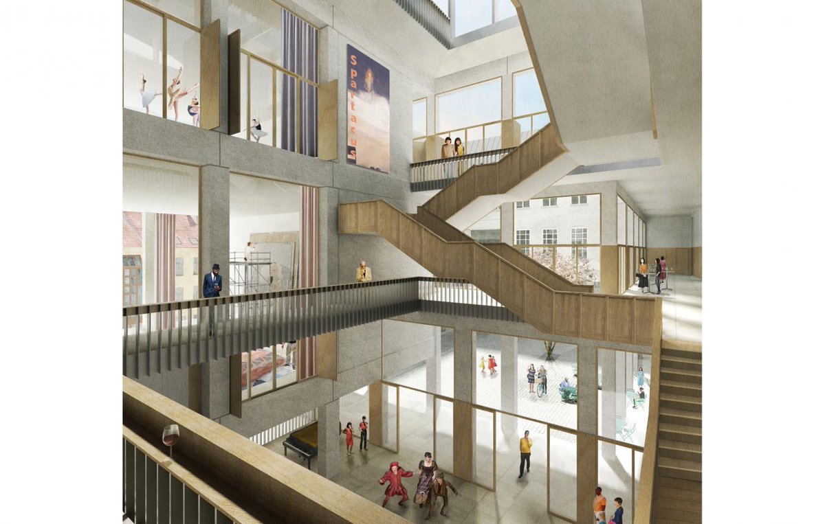 IntArtsManager's tweet photo. London firm @drdharchitects has won the competition to restore and modernise Opera Ghent, home of @operaballetvl https://t.co/CGD5mmZz5u