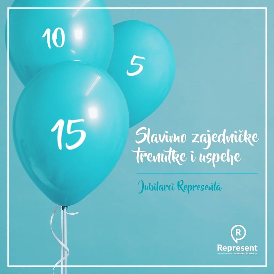 RepresentCom's tweet photo. Sa izuzetnim ponosom i zadovoljstvom želimo da vam predstavimo ljude koji su Representu poklonili svoje poverenje. Od danas i u narednim danima, imaćete priliku da upoznate Representativce sa kojima svakodnevno, već dugi niz godina, delimo dobro i loše #ThisREPRESENTsUs #jubilee https://t.co/stSGENzDAV